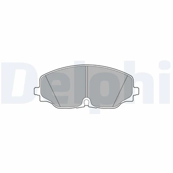 DELPHI LP3543 Brake pad set