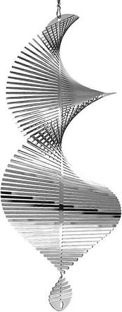 Sodo dekoracija - 3D metalinis vėjo suktukas