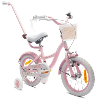Vaikiškas dviratis Sun Baby 14", rožinis
