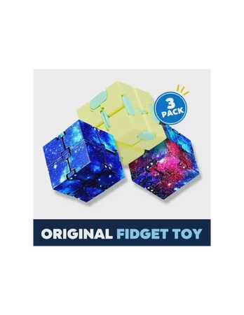 Fidget kubas infinity antistresinis 3 vnt