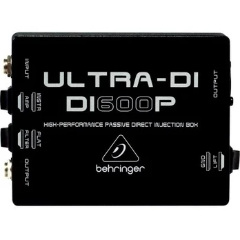 "Behringer DI600P" pasyvusis 1 kanalo DI-boxas