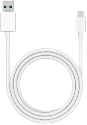Oppo duomenų perdavimo ir įkrovimo kabelis | USB-C | 40W | 1m | balta