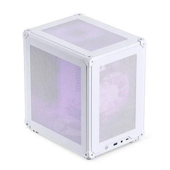 Jonsbo C6 Micro-ATX Case - baltas