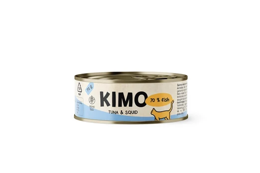 Kimo konservai katėms su tunu ir kalmarais, 70 g