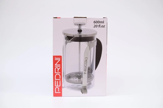 Pedrini Coffee Press 600 ml Plungerinio tipo kavinukas