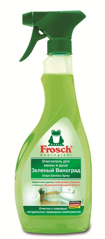Dušo kabinos ir vonios valiklis FROSCH, 500 ml