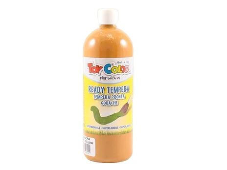 Guašas Toy Color, 1000 ml, geltonas