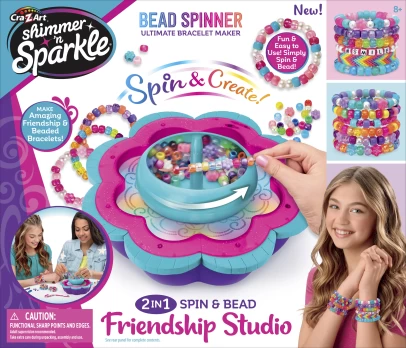 Shimmer N Sparkle - Spin & Bead Bracelet Studio (17339)