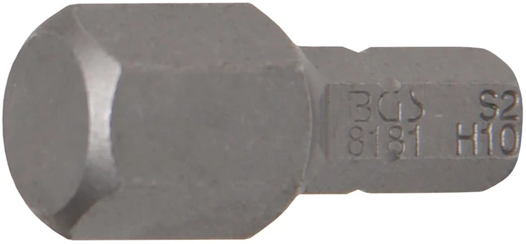 Antgalis | 6.3 mm (1/4") | hex šešiakampis 10 mm (8181)