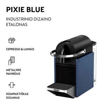 Kavos aparatas NESPRESSO Pixie Silver