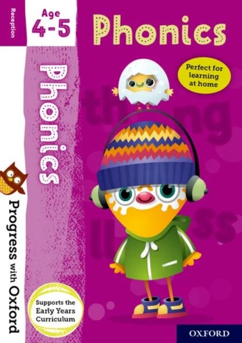 Progress with Oxford: Progress with Oxford: Phonics Age 4-5 - Practise for School with Essential English Skills