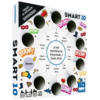 Sd Games Spanish Smart 10 Game Expansion Superhero
