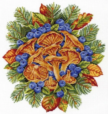 Cross stitch kit "Forest Treasures" SNV-772