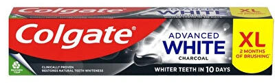 Colgate Advanced Baltas Charcoal XXL Dantų pasta 125 ml