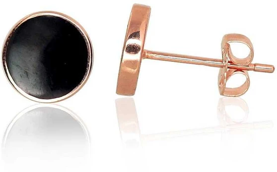 Auksiniai auskarai moterims Diamond Sky "Eclipse III"