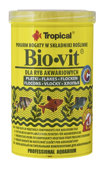 Tropical Bio-Vit augalinis maistas žuvims 1000ml / 200g
