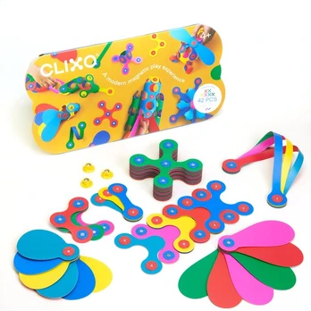 Magnetinis konstruktorius Clixo Rainbow Pack, 42 d.