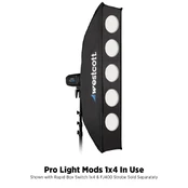 Westcott Pro Light Mods 1x4 kaina