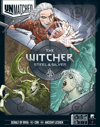 Restoration Games Unmatched: The Witcher – Steel and Sidabrinis