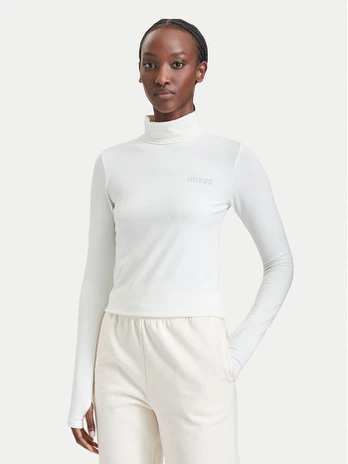 Guess Palaidinė V6BP11 K6907 Kreminė Slim Fit