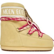 Sniego batai Moon Boot Mb Icon Low Suede Laces 80D1409670 Geltona