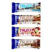 USN Trust Crunch Protein Bar 60 g. - Raspberry cheesecake skonis kaina
