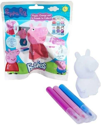 Mattel Hasbro Peppa Pig piešimo figūrėlių maišelis