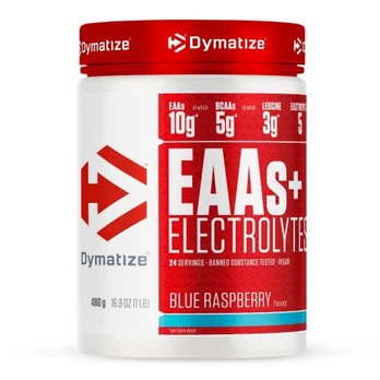 DYMATIZE EAAs+ Electrolytes - 480g Obuoliai-citrinos