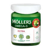 Möllers Omega-3 Extra 60 kapsulių kaina