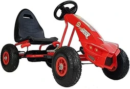 Lean Toys Velomobilis Go-Cart A-18 raudonas