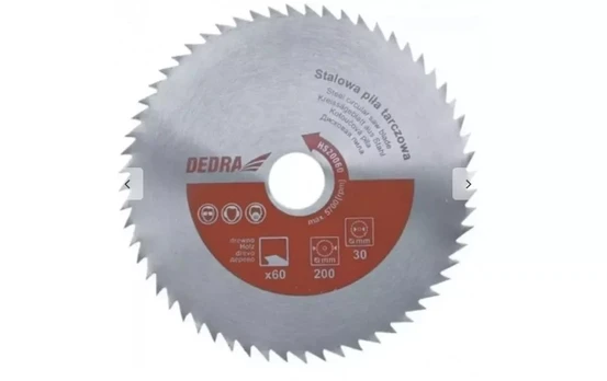 Dedra HS31580 Pjovimo diskas medienai 315x30mm 80 dantų