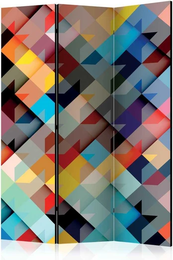 Artgeist Pertvara - Colour Patchwork [Room Dividers]