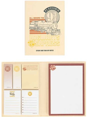 ERIK Harry Potter Platform 9 3/4 Sticky notes notebook