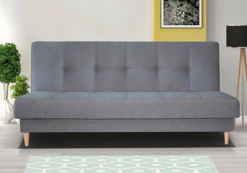 Sofa-lova Elisa, 195x85x90 cm, pilka