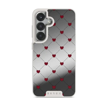 Love Letter - Samsung Galaxy S25 Case, Elite Mirror Light (Magnetic) / Silver