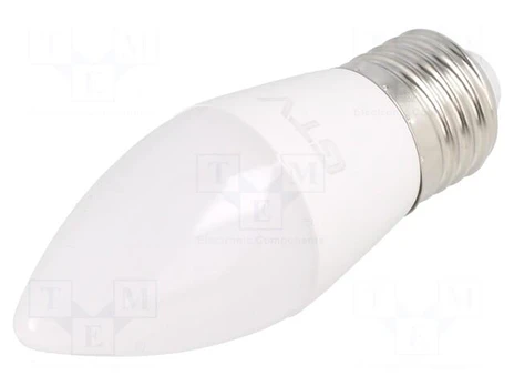 LED lamp | cool white | E27 | 230VAC | 520lm | 6W | 160° | 6400K