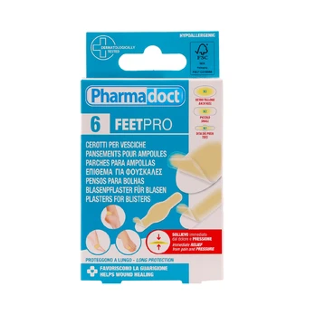 PHARMADOCT FEETPRO pėdų pleistrai ( 3 x 2 vnt.)
