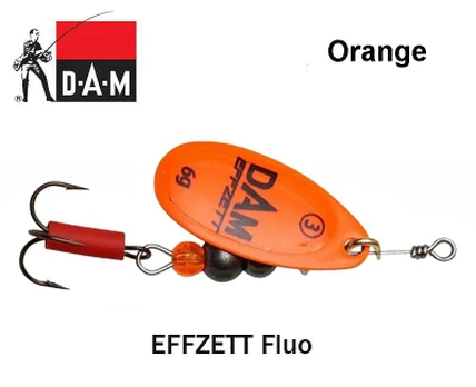 Sukriukė DAM effzett Fluo Orange 4 g