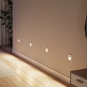 „Paulmann“ LED sieninis įleidžiamas šviestuvas „Tsaro Sensor“, baltas,