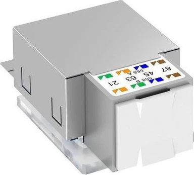Bettermann duomenų perdavimo modulis RJ45 Cat.6 ekranuotas ASM-C6 G (6117329)