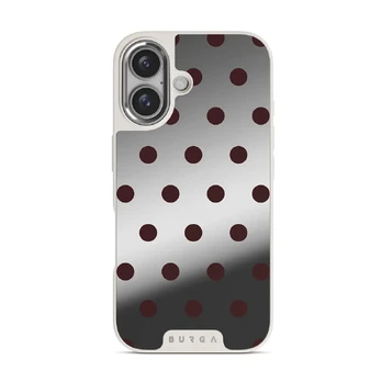 Aqua Mocha - iPhone 16 Case, Elite Mirror Light (MagSafe) / Silver