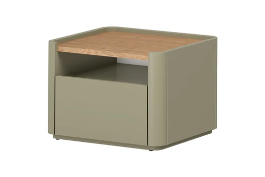 Night Stand Elivo - Eucalyptus / Baltic Dune Oak