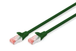 DIGITUS Patchkabel Cat6 S/FTP 2xRJ45 2.0m grün Hebelschutz Polybeutel kaina