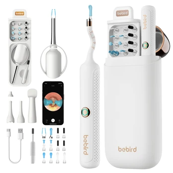 Bebird EarSight Plus R37R ear cleaning device – baltas