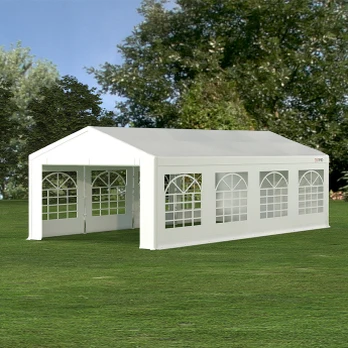 Baltas paviljonas Zeltpro 4 x 8