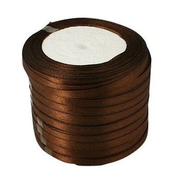 Satino juostelė 6 mm, 22 m.
