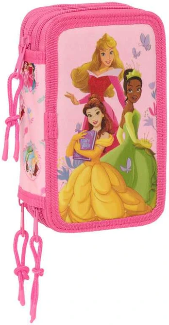 Safta Disney Princess triple pencil case 37pcs