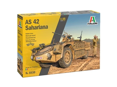 Plastic model AS 42 Sahariana 1/35