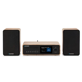 Blaupunkt Varsovia MS100IR, juodas/smėlio spalvos - Muzikinis centras