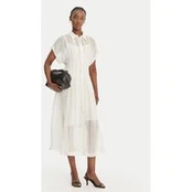 BOSS Marškinių tipo suknelė Davinata 50559733 Balta Regular Fit
